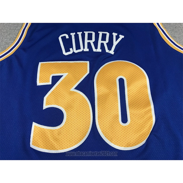 Camiseta Golden State Warriors Stephen Curry #30 Classic 2022-23 Azul